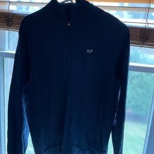 Vineyard Vines ‘Deep Blue’ Saltwater Quarter-Zip Size: Small